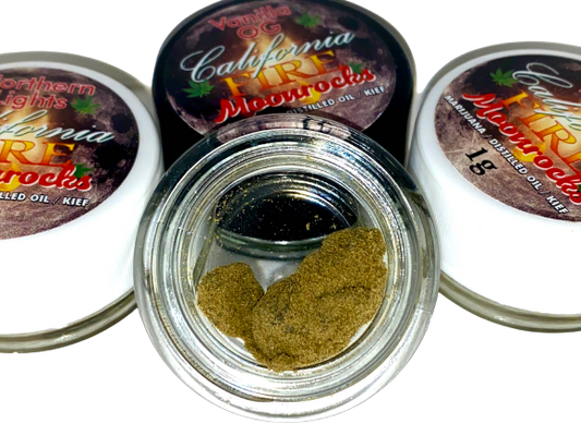 CALIFORNIA FIRE MOONROCK